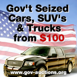 America's #1 Trusted Source to Gov't Car Auctions